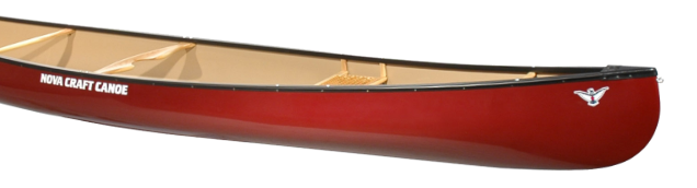 red canadian canoe