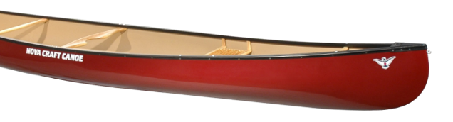 red canadian canoe