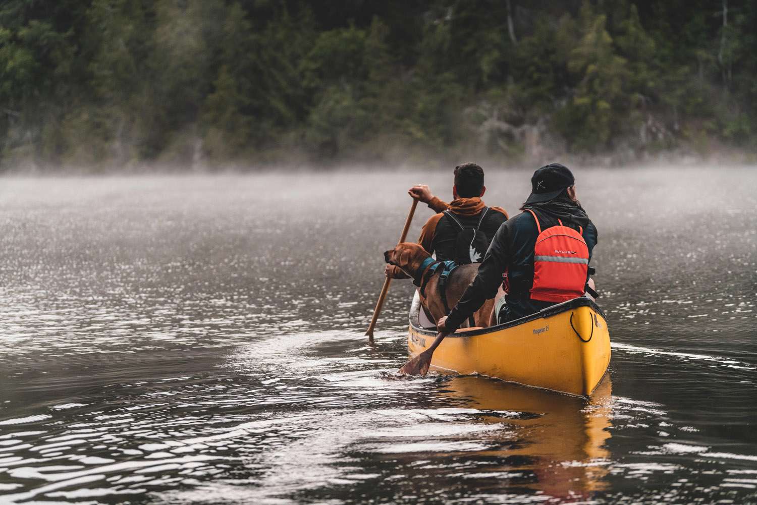 tandem whitewater canoe