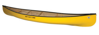 muskoka 15 foot yellow canoe