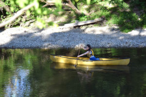 solo whitewater canoe